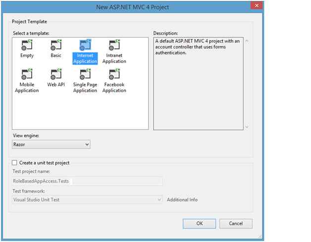Internet application